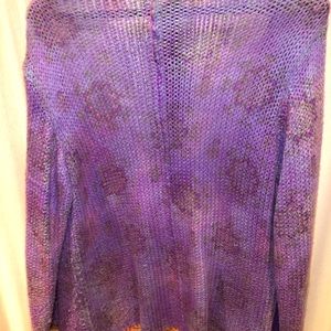 Gorgeous Sweater hand knit from Israel.